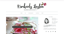 Desktop Screenshot of kimberlylayton.com